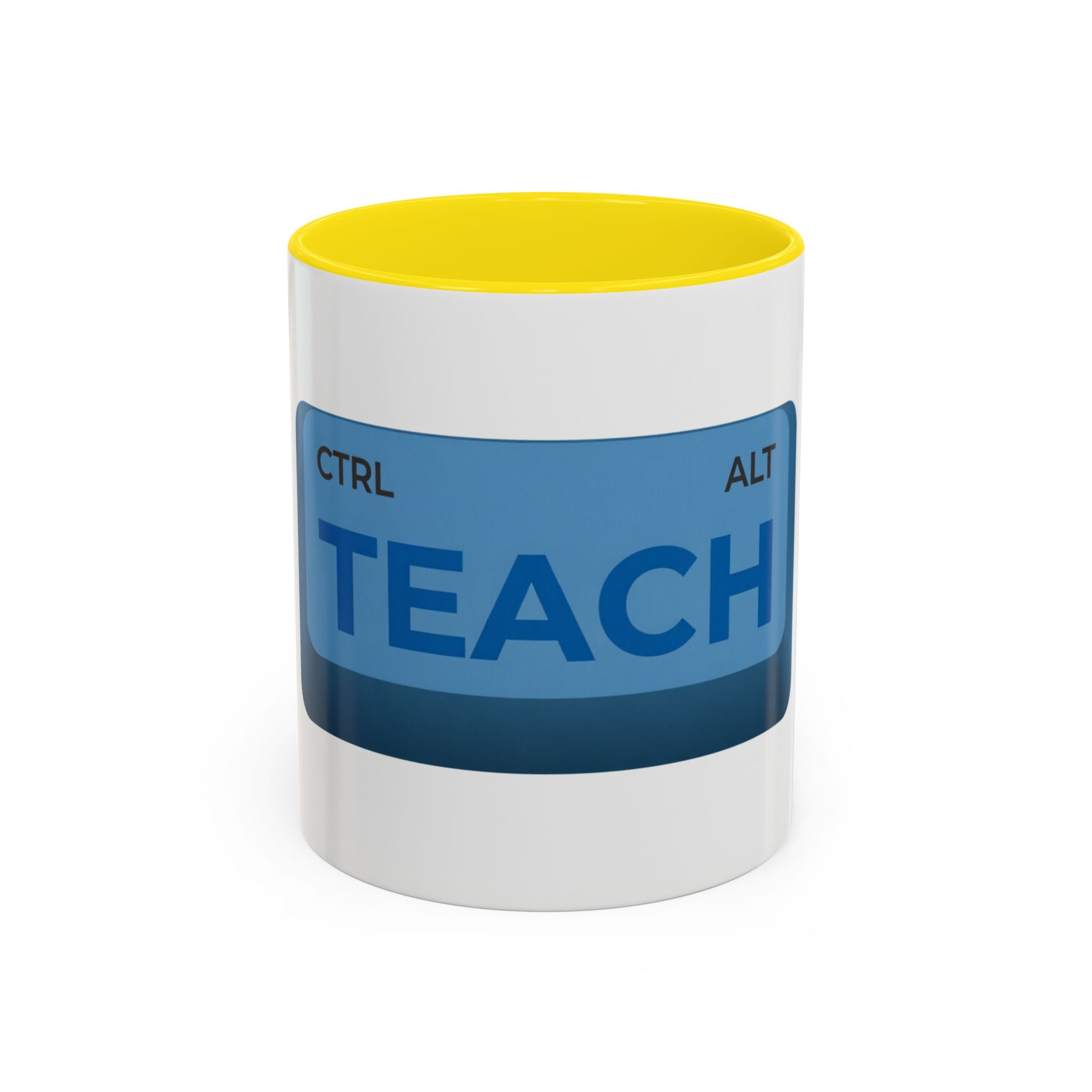 Teach Keyboard Key Accent Coffee Mug (11/15oz) — Cute Teacher Gift