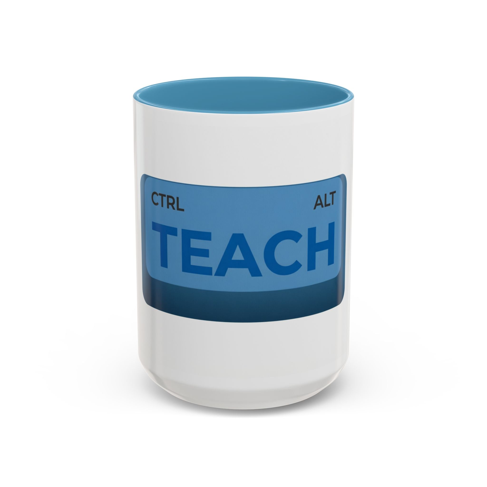 Teach Keyboard Key Accent Coffee Mug (11/15oz) — Cute Teacher Gift