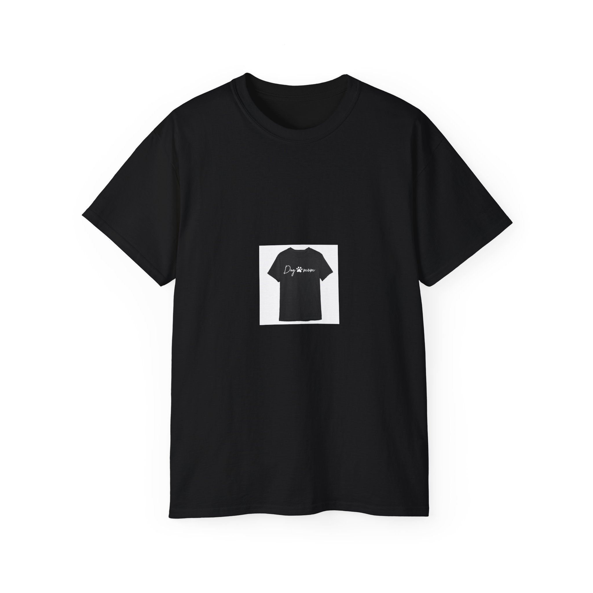 Minimalist T-Shirt — Tiny Tee Graphic "Enjoy More" Chest Print