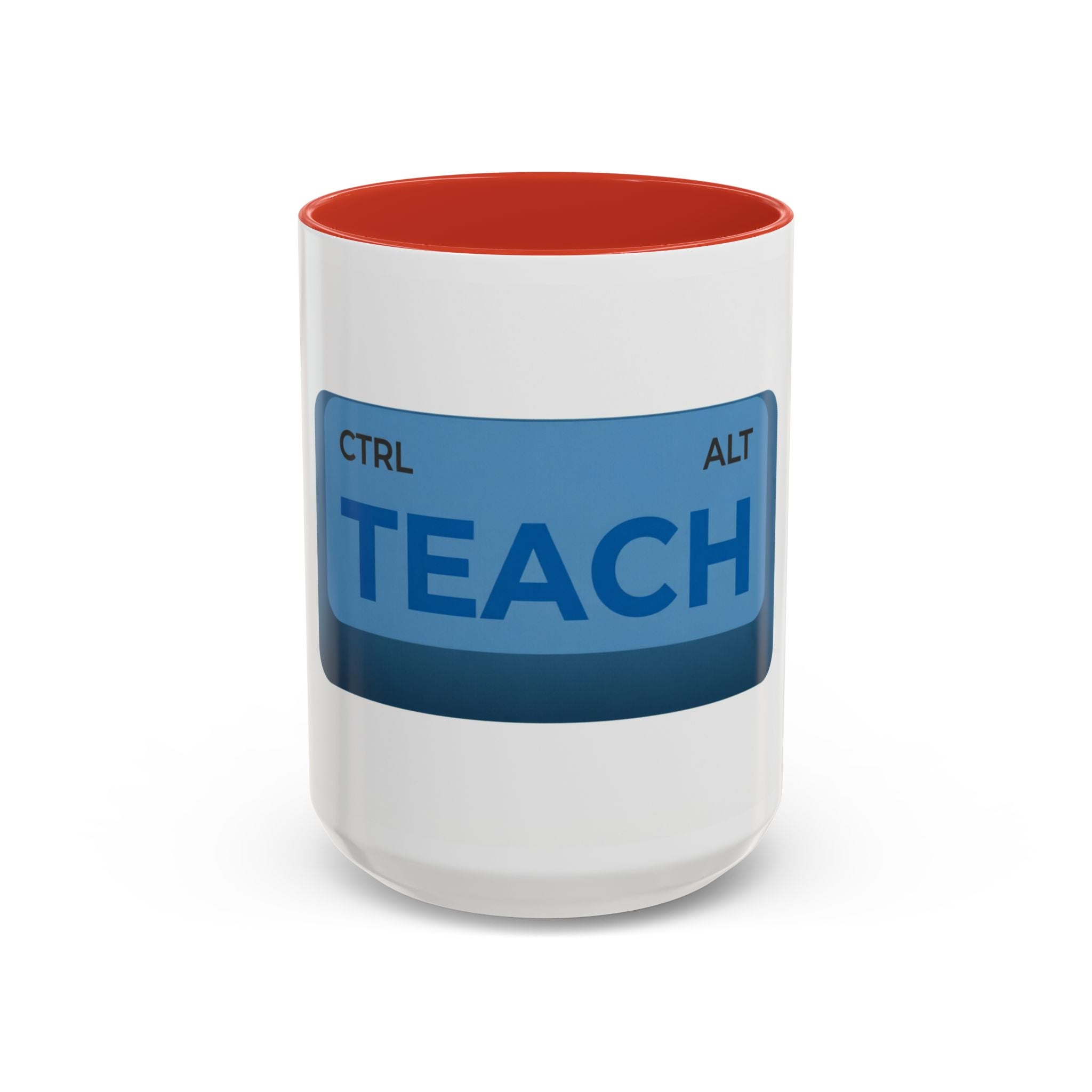 Teach Keyboard Key Accent Coffee Mug (11/15oz) — Cute Teacher Gift