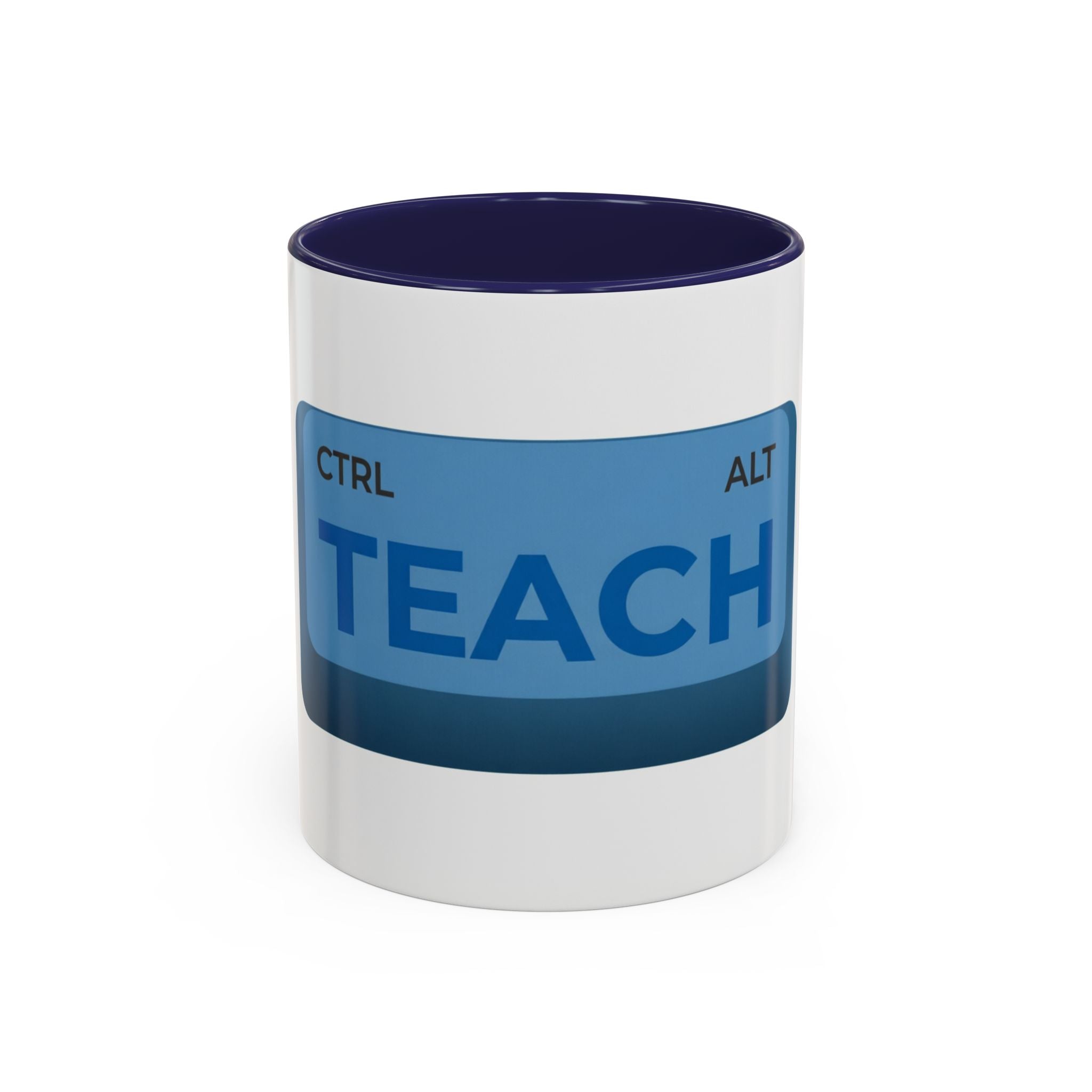 Teach Keyboard Key Accent Coffee Mug (11/15oz) — Cute Teacher Gift
