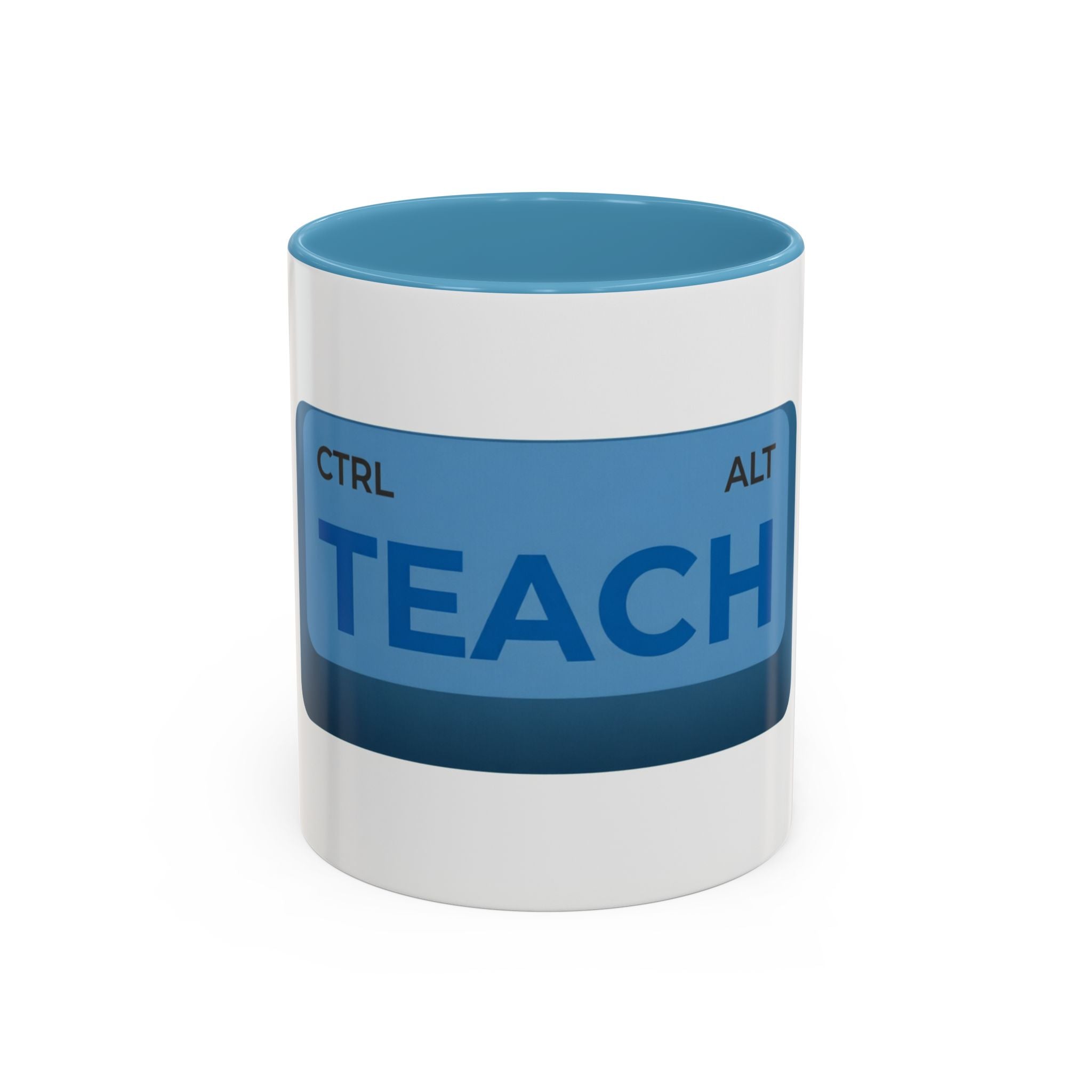 Teach Keyboard Key Accent Coffee Mug (11/15oz) — Cute Teacher Gift