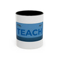 Teach Keyboard Key Accent Coffee Mug (11/15oz) — Cute Teacher Gift