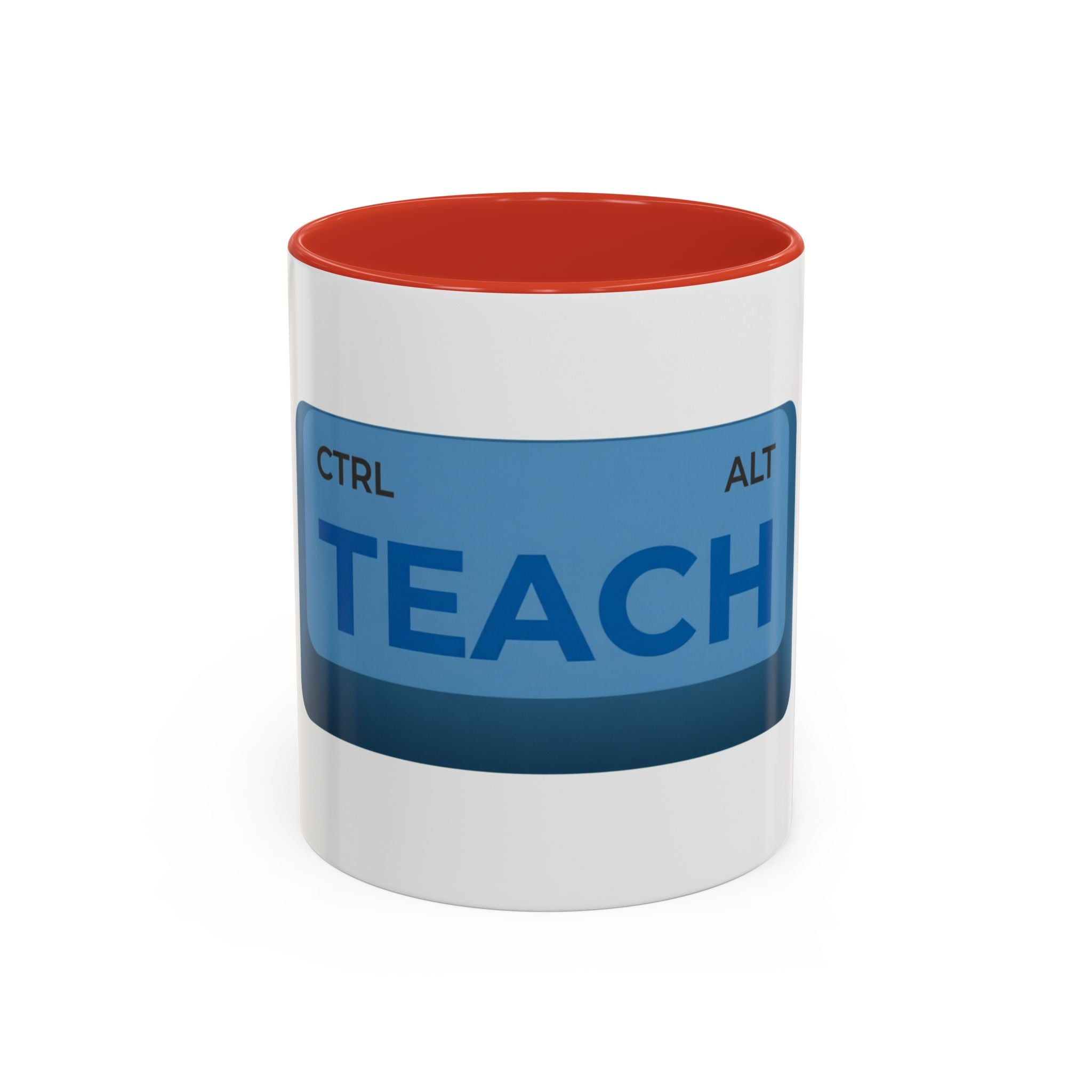 Teach Keyboard Key Accent Coffee Mug (11/15oz) — Cute Teacher Gift
