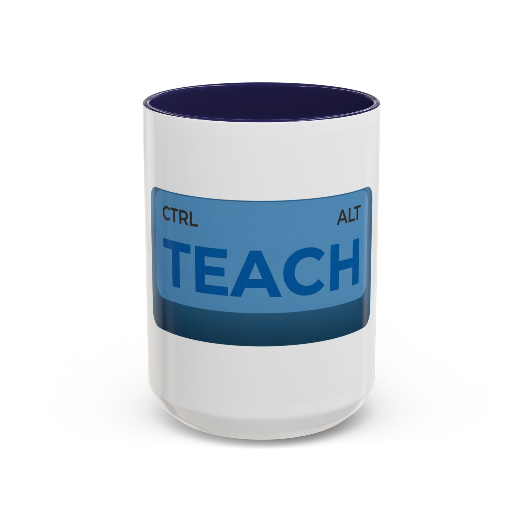 Teach Keyboard Key Accent Coffee Mug (11/15oz) — Cute Teacher Gift