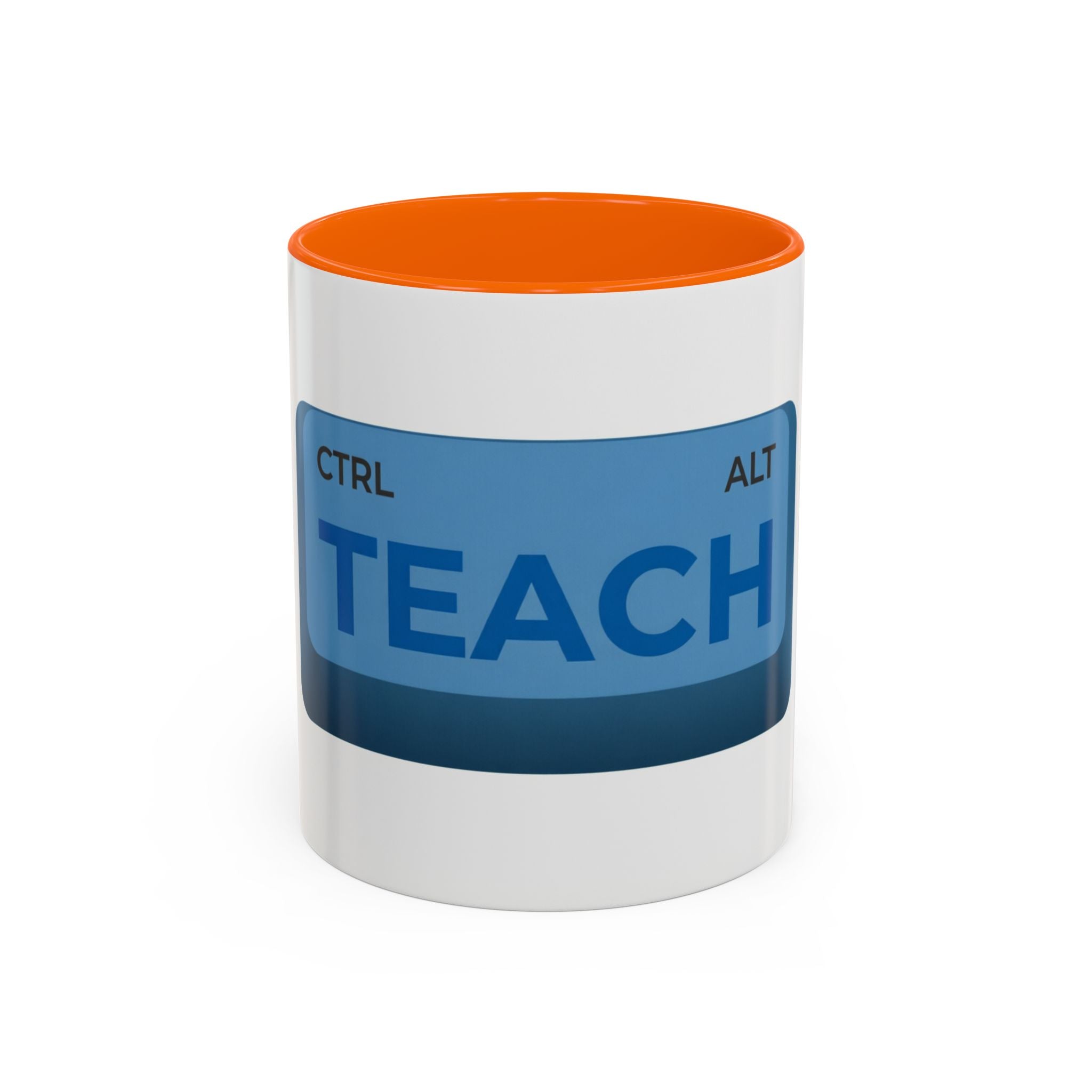 Teach Keyboard Key Accent Coffee Mug (11/15oz) — Cute Teacher Gift