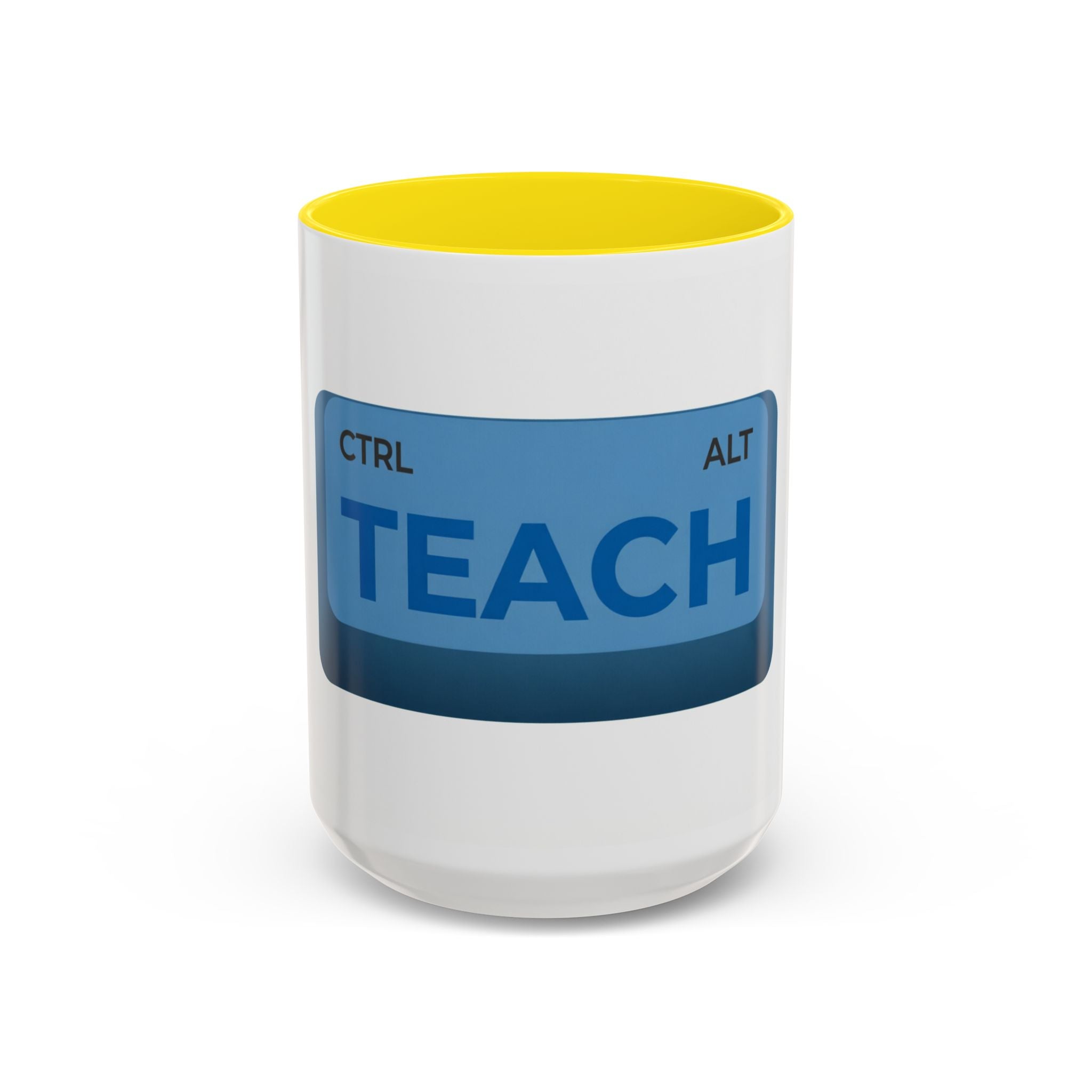 Teach Keyboard Key Accent Coffee Mug (11/15oz) — Cute Teacher Gift