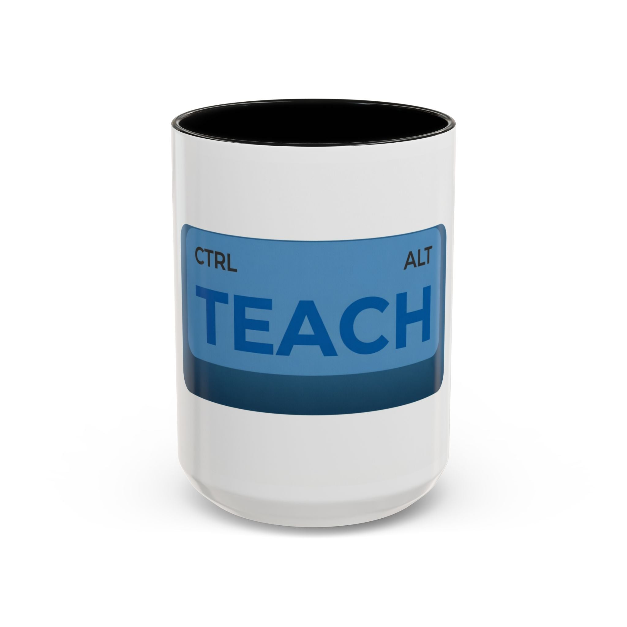 Teach Keyboard Key Accent Coffee Mug (11/15oz) — Cute Teacher Gift