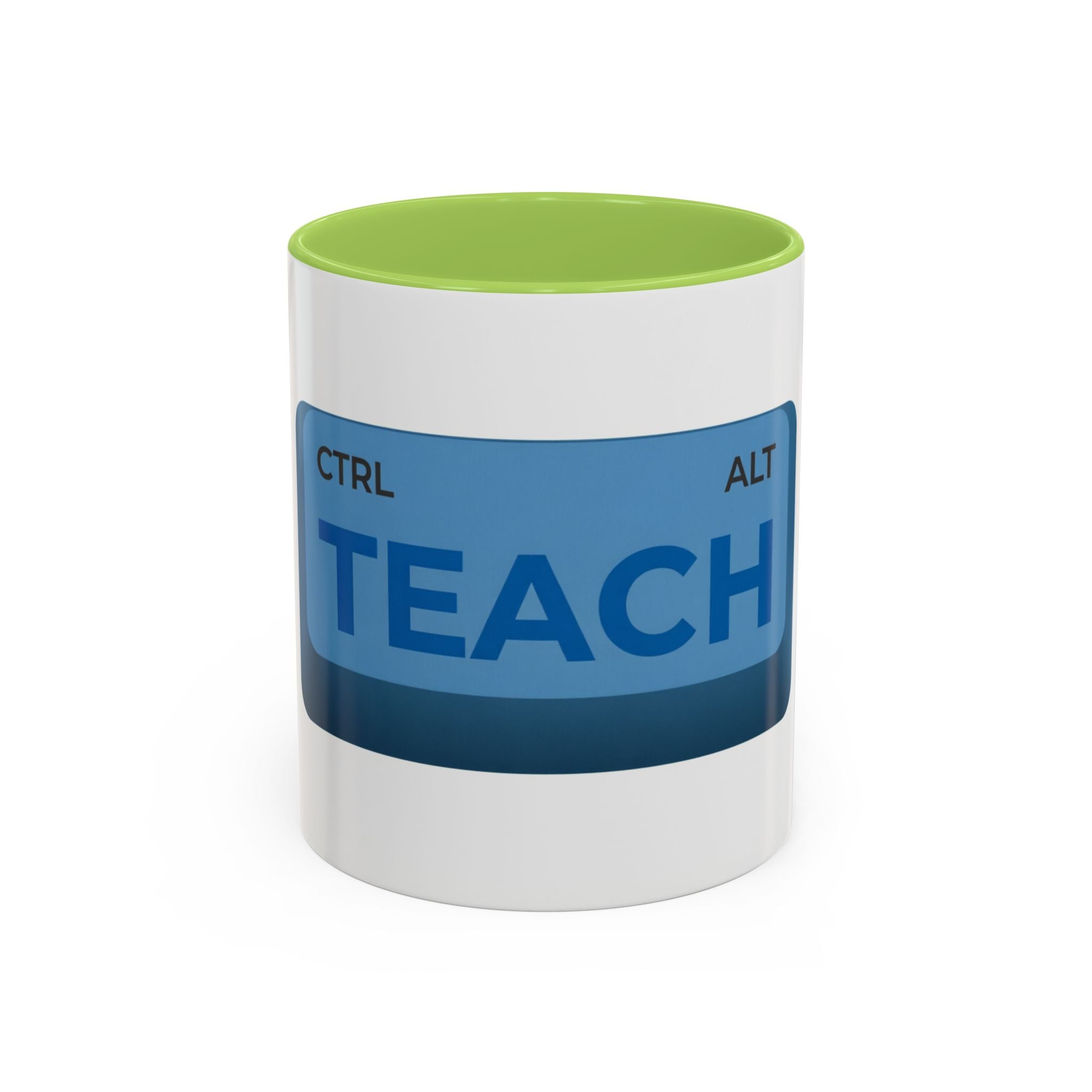 Teach Keyboard Key Accent Coffee Mug (11/15oz) — Cute Teacher Gift